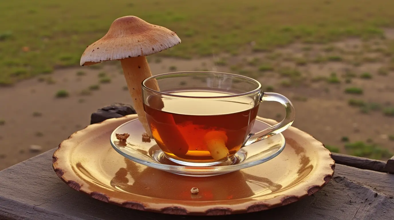 mushroom tea