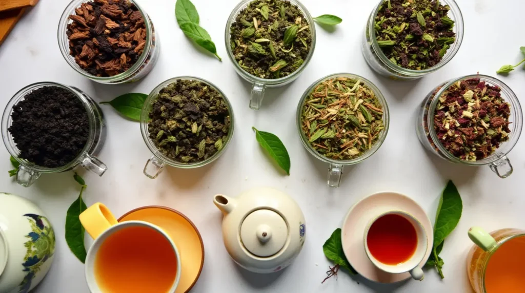 types of tea