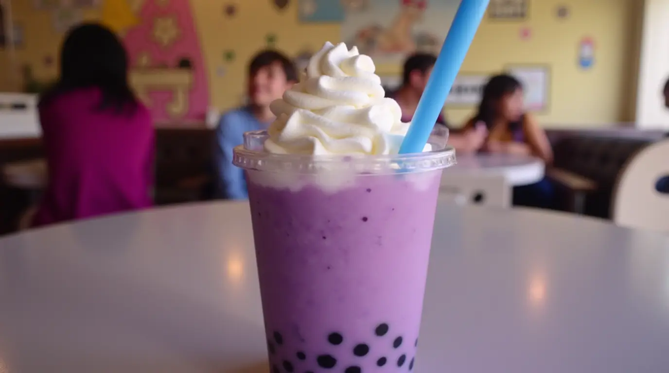 taro milk tea