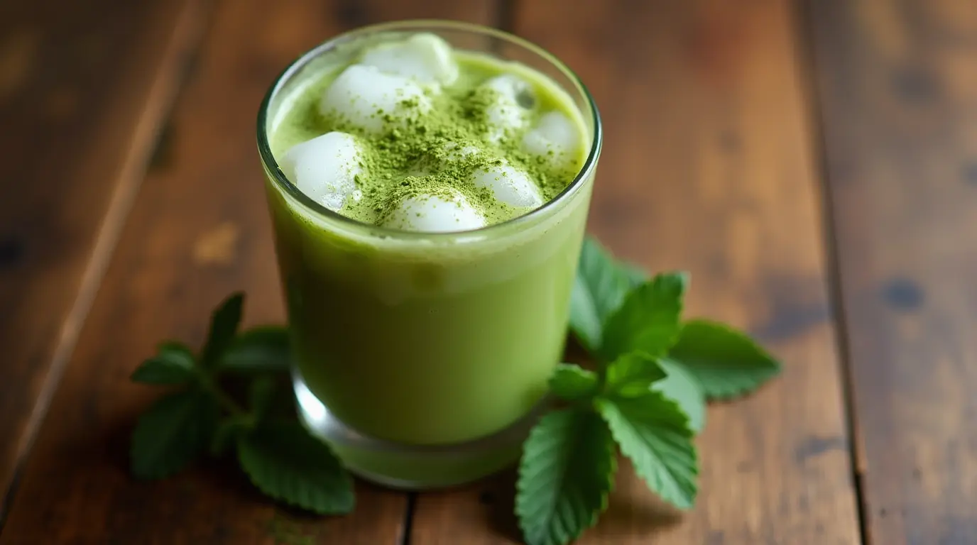 iced matcha latte recipe